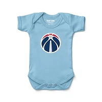 Newborn & Infant Chad Jake Light Blue Washington Wizards Primary Logo Bodysuit