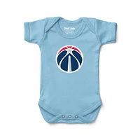 Newborn & Infant Chad Jake Light Blue Washington Wizards Primary Logo Bodysuit