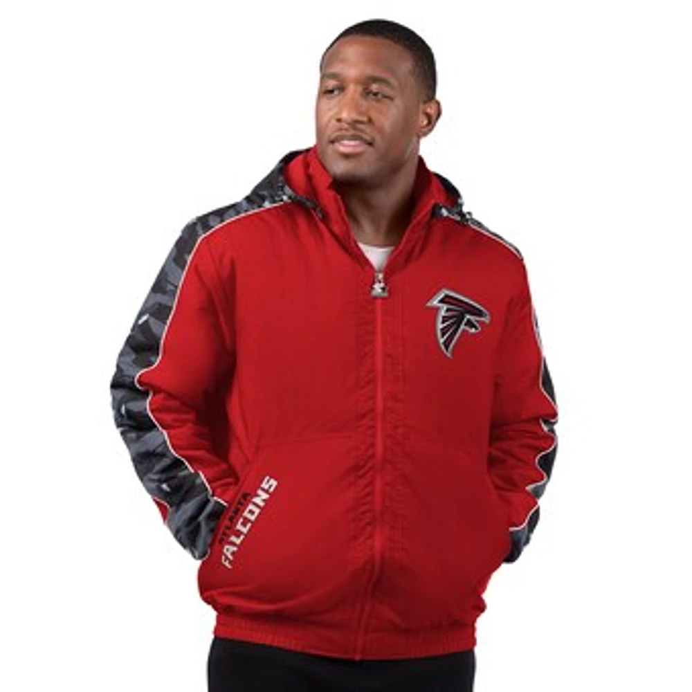 Men's Starter  Red Atlanta Falcons Thursday Night Gridiron Full-Zip Jacket