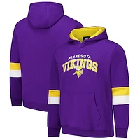 Men's G-III Sports by Carl Banks Purple/Gold Minnesota Vikings Adaptive Faceoff Pullover Hoodie