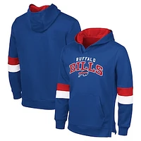 Men's G-III Sports by Carl Banks Royal/Red Buffalo Bills Adaptive Faceoff Pullover Hoodie