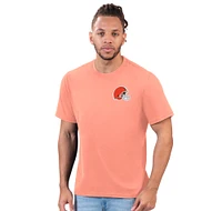 Men's Margaritaville Orange Cleveland Browns Flip Flop T-Shirt