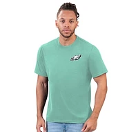 Men's Margaritaville Mint Philadelphia Eagles Flip Flop T-Shirt