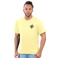 Men's Margaritaville Gold New Orleans Saints Time Flies T-Shirt