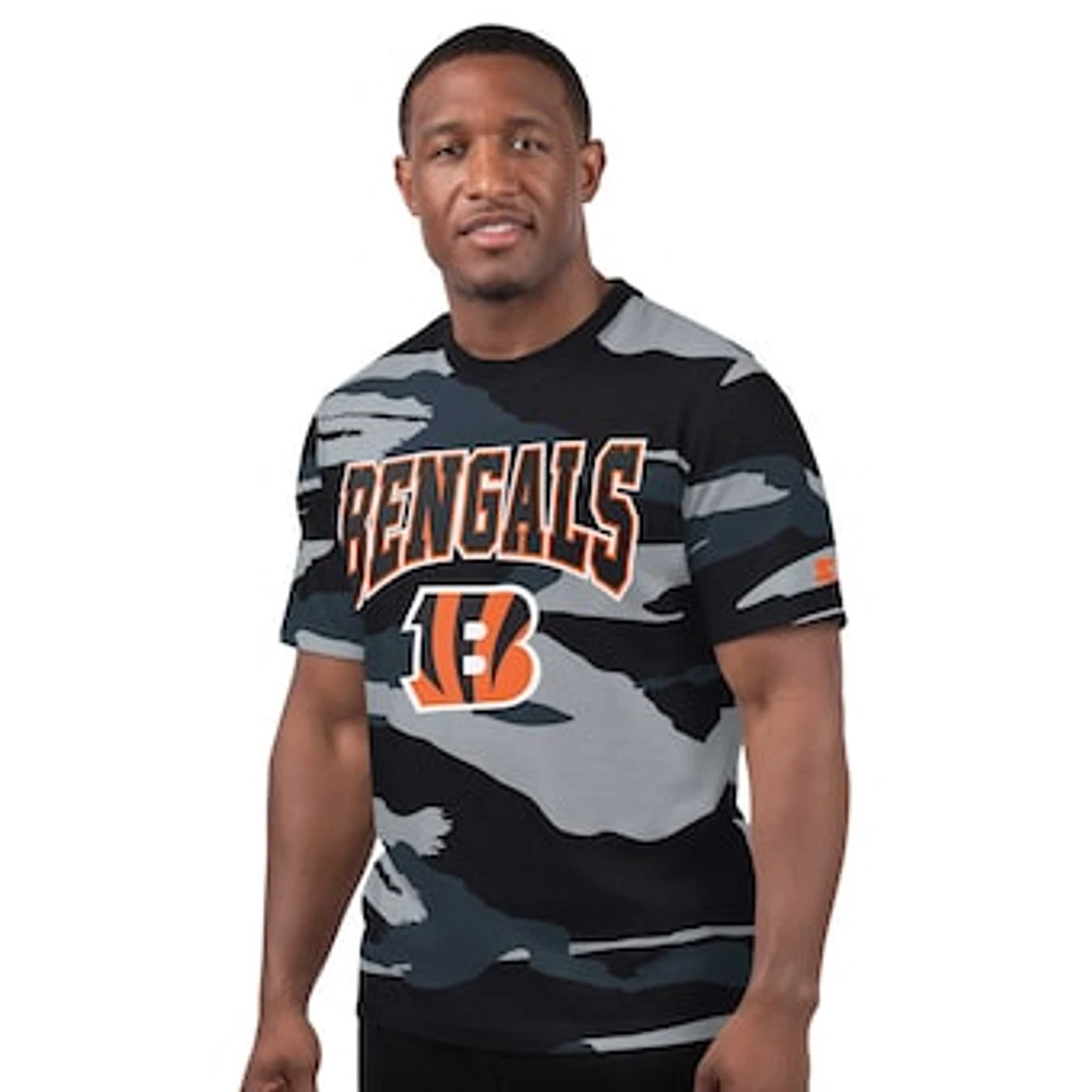 Men's Starter Gray Cincinnati Bengals Thursday Night Gridiron T-Shirt