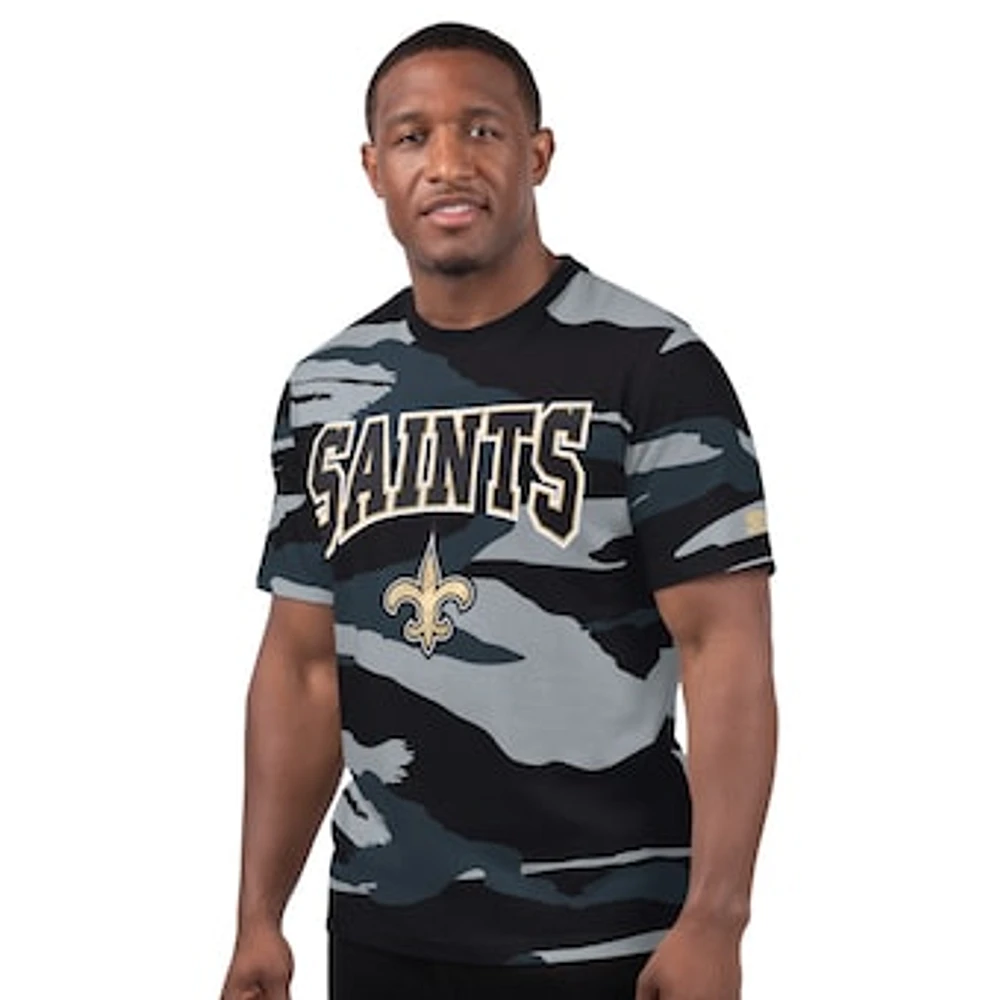 Men's Starter Gray New Orleans Saints Thursday Night Gridiron T-Shirt