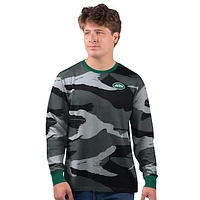 Men's Starter Gray New York Jets Thursday Night Gridiron Long Sleeve T-Shirt