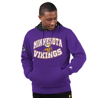 Men's Starter Purple Minnesota Vikings Thursday Night Gridiron Pullover Hoodie