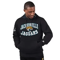 Men's Starter Black Jacksonville Jaguars Thursday Night Gridiron Pullover Hoodie