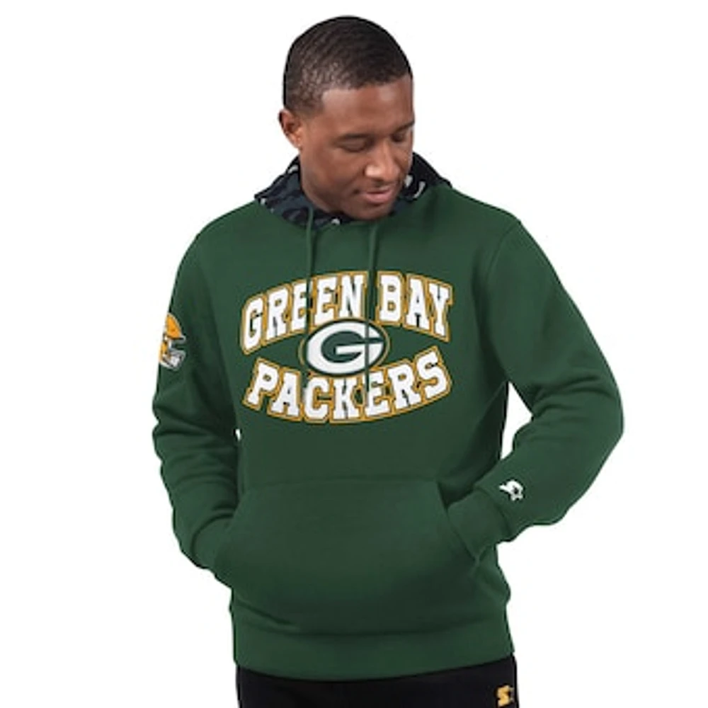 Men's Starter Green Bay Packers Thursday Night Gridiron Pullover Hoodie