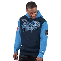 Men's Starter Navy Tennessee Titans Extreme Pullover Hoodie