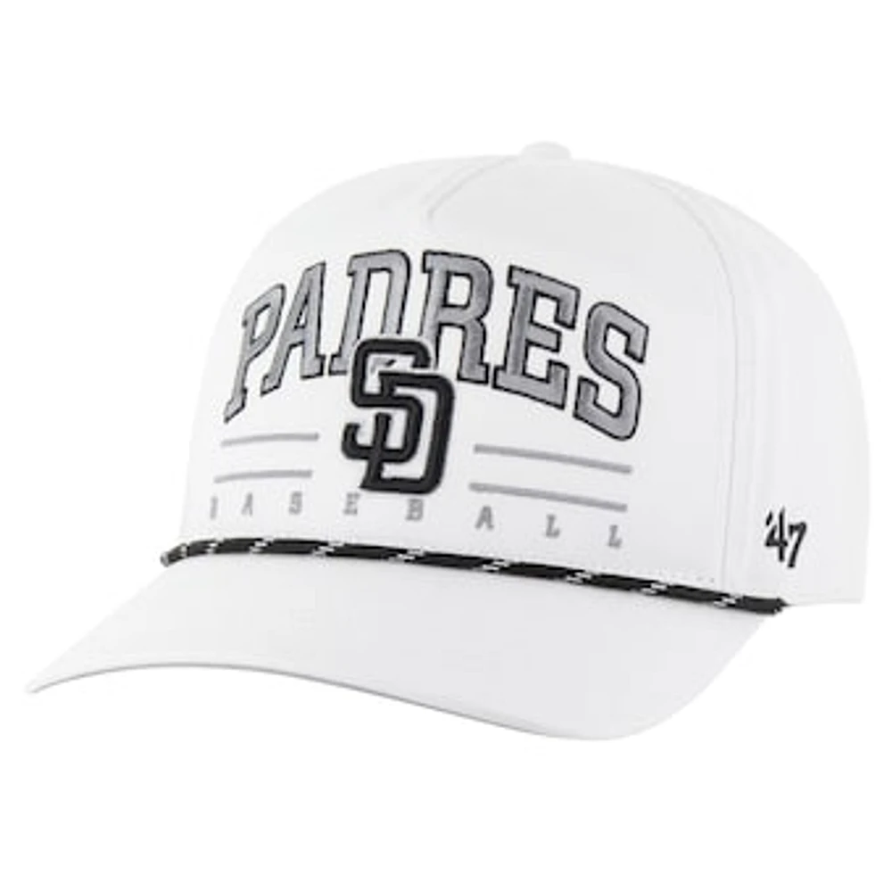 Men's '47 White San Diego Padres Roscoe Speckle Hitch Adjustable Hat