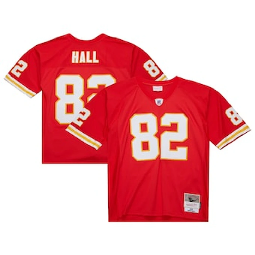 Men's Mitchell & Ness Dante Hall Red Kansas City Chiefs 2002 Legacy Replica Jersey