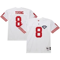 Men's Mitchell & Ness Steve Young White San Francisco 49ers 1994 Authentic Throwback Retired Player Jersey