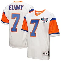 Men's Mitchell & Ness John Elway White Denver Broncos 1994 Authentic Throwback Retired Player Jersey