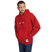 Men's Tommy Jeans Red Chicago Bulls Sebastian Pullover Hoodie