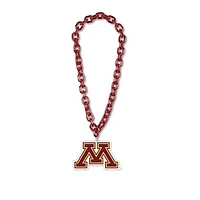 WinCraft Minnesota Golden Gophers Big Chain Logo Necklace