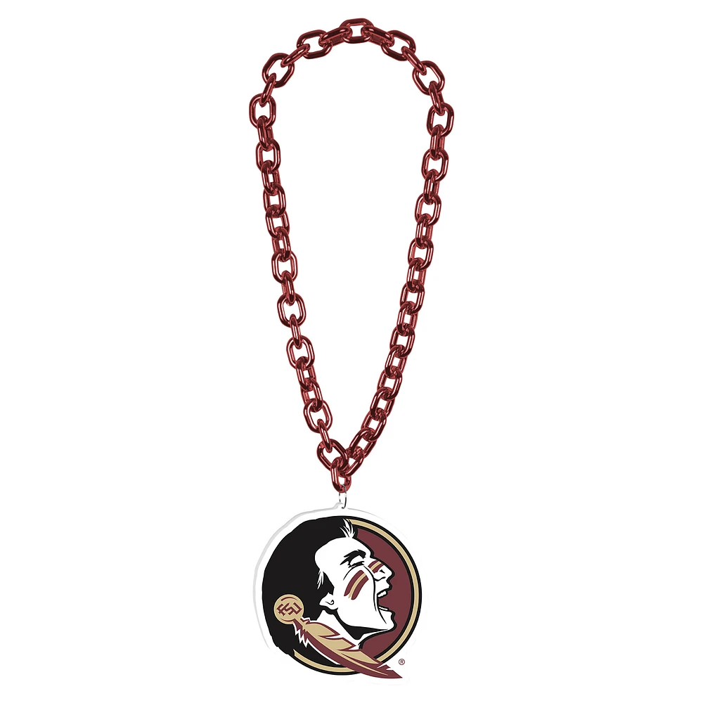 WinCraft Florida State Seminoles Big Chain Logo Necklace