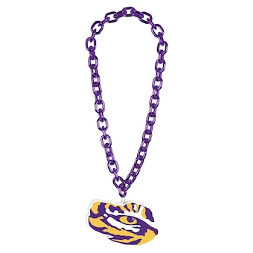 WinCraft LSU Tigers Big Chain Logo Necklace