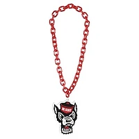 WinCraft NC State Wolfpack Big Chain Logo Necklace