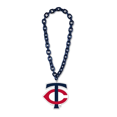 WinCraft Minnesota Twins Big Chain Logo Necklace