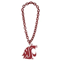 WinCraft Washington State Cougars Big Chain Logo Necklace