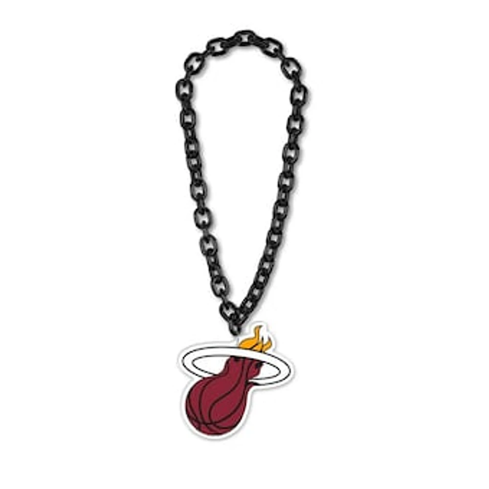 WinCraft Miami Heat Big Chain Logo Necklace