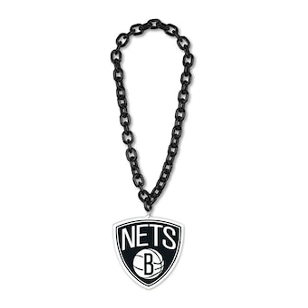 WinCraft Brooklyn Nets Big Chain Logo Necklace