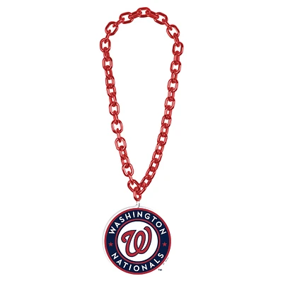 WinCraft Washington Nationals Big Chain Logo Necklace