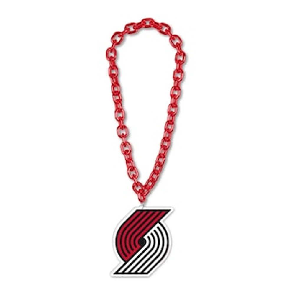 WinCraft Portland Trail Blazers Big Chain Logo Necklace