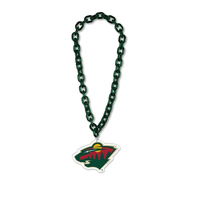 WinCraft Minnesota Wild Big Chain Logo Necklace