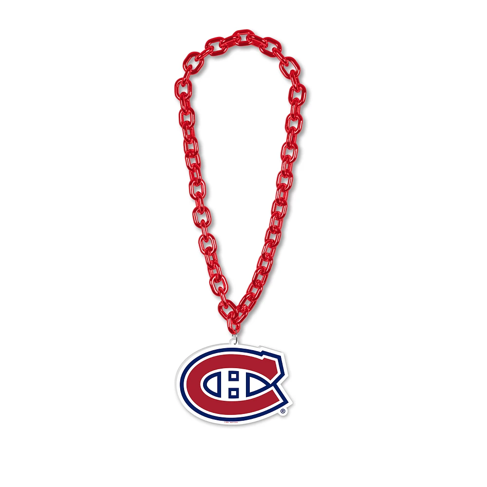 WinCraft Montreal Canadiens Big Chain Logo Necklace