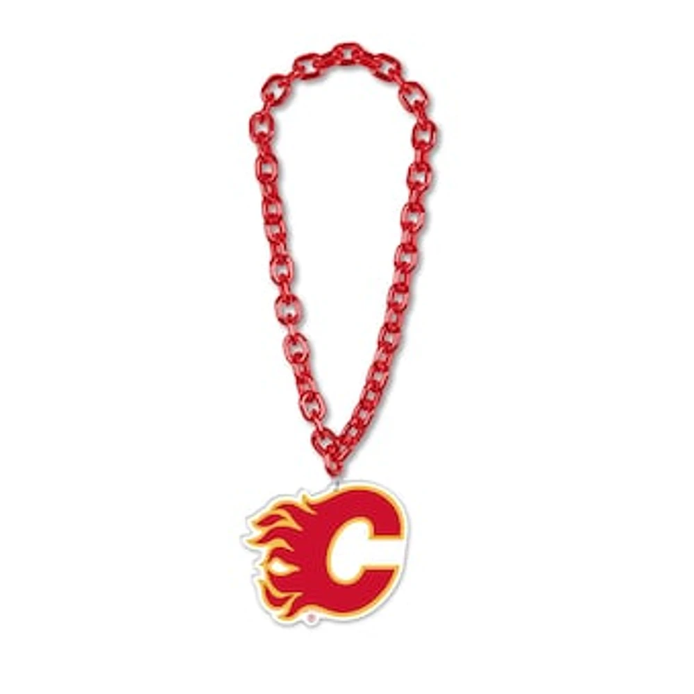 WinCraft Calgary Flames Big Chain Logo Necklace