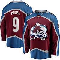 Men's Fanatics Zach Parise Maroon Colorado Avalanche Home Premier Breakaway Player Jersey