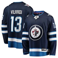 Men's Fanatics Gabriel Vilardi Navy Winnipeg Jets Home Premier Breakaway Player Jersey