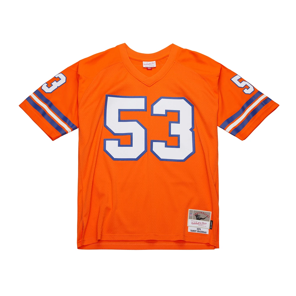 Men's Mitchell & Ness Randy Gradishar Orange Denver Broncos 1978 Legacy Replica Jersey