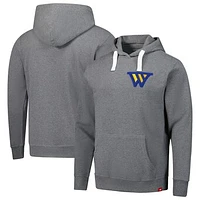 Unisex Sportiqe Heather Gray Golden State Warriors Varsity Collection Blake Pullover Hoodie