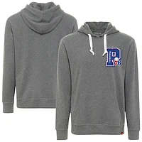 Unisex Sportiqe Heather Gray Philadelphia 76ers Varsity Collection Blake Pullover Hoodie