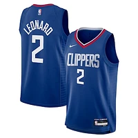 Youth Nike Kawhi Leonard Royal LA Clippers Swingman Jersey - Icon Edition