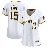 Women's Nike Oneil Cruz White Pittsburgh Pirates Home Limited Player Jersey