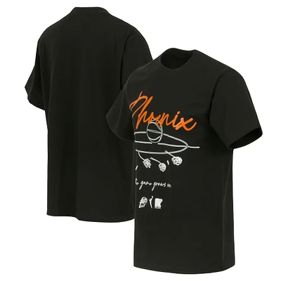 Unisex round21 Black Phoenix Mercury Home Court T-Shirt