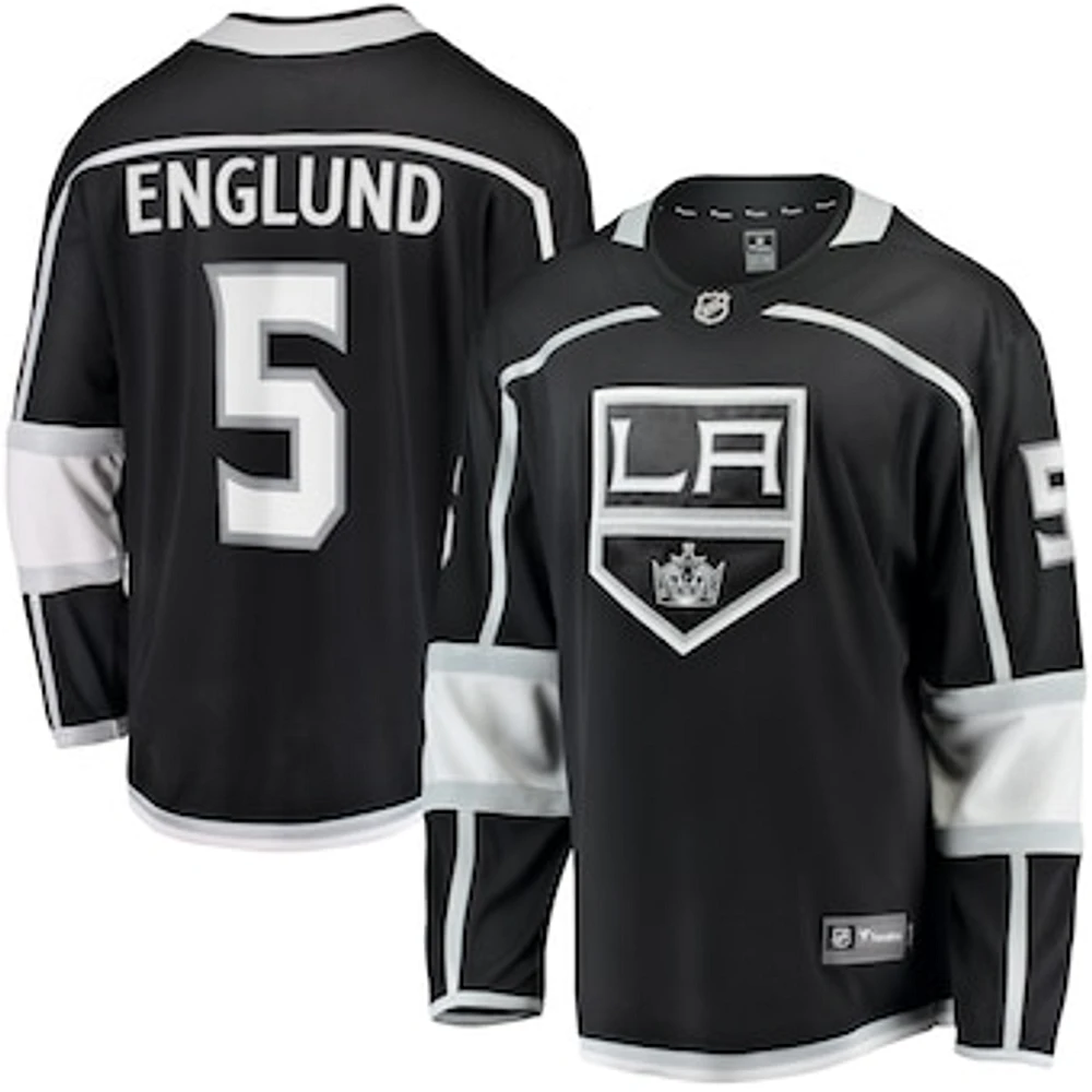 Men's Fanatics Andreas Englund Black Los Angeles Kings Home Premier Breakaway Player Jersey