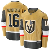 Men's Fanatics Pavel Dorofeyev Gold Vegas Golden Knights  Premier Breakaway Player Jersey