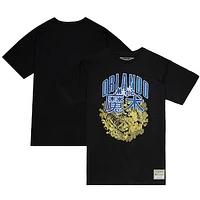 Men's Mitchell & Ness  Black Orlando Magic Hardwood Classics Chinese New Year 4.0 T-Shirt