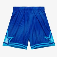 Men's Mitchell & Ness  Blue Orlando Magic 2008/09 Hardwood Classics Monochrome Swingman Shorts