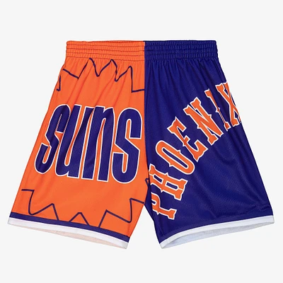 Men's Mitchell & Ness  Orange Phoenix Suns Big Face 5.0 Fashion Shorts