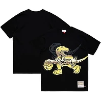 Men's Mitchell & Ness  Black Toronto Raptors Big Face 4.0 T-Shirt