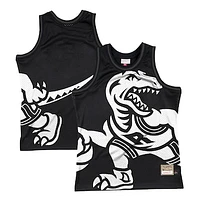 Men's Mitchell & Ness  Black Toronto Raptors Big Face 3.0 Fashion Tank Top