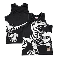 Men's Mitchell & Ness  Black Toronto Raptors Big Face 3.0 Fashion Tank Top