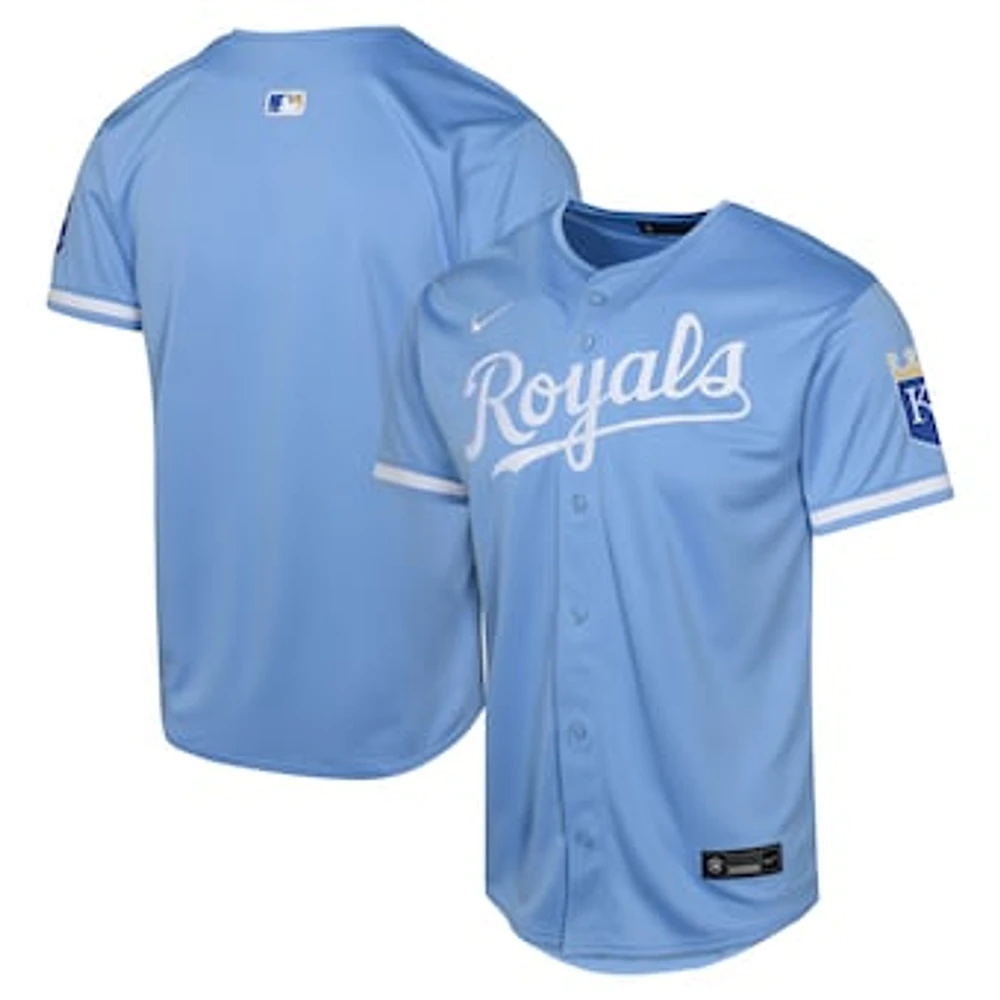 Youth Nike Light Blue Kansas City Royals Alternate Limited Jersey